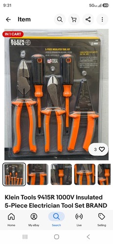 Klein electrical tools 1000v - electrical,